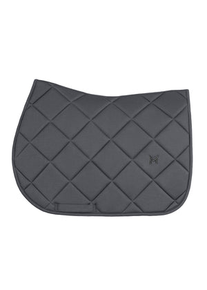Maximilian Crew Jump Saddle Pad Graphite