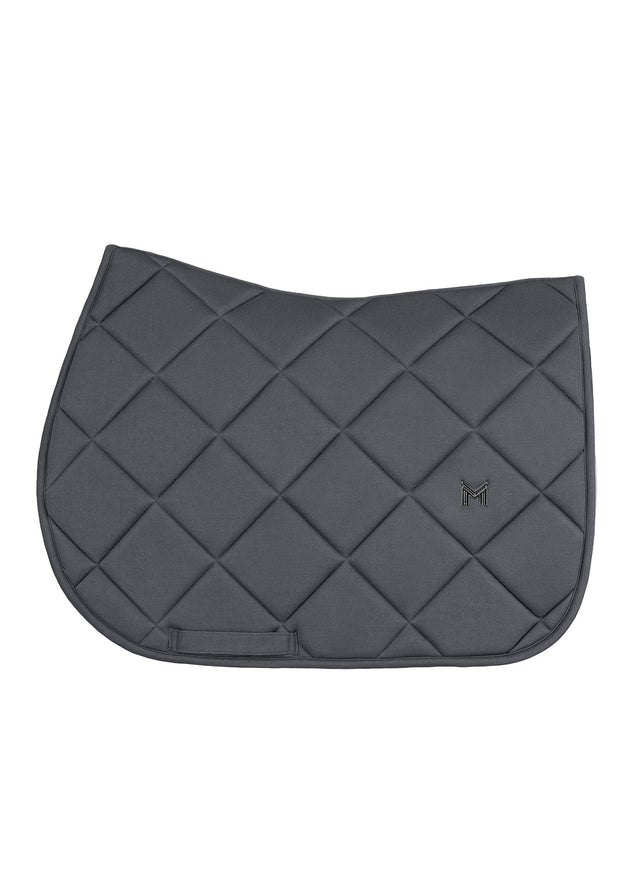Maximilian Crew Jump Saddle Pad Graphite