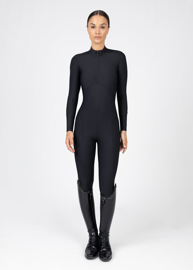 Maximilian Femme Riding Jumpsuit Black
