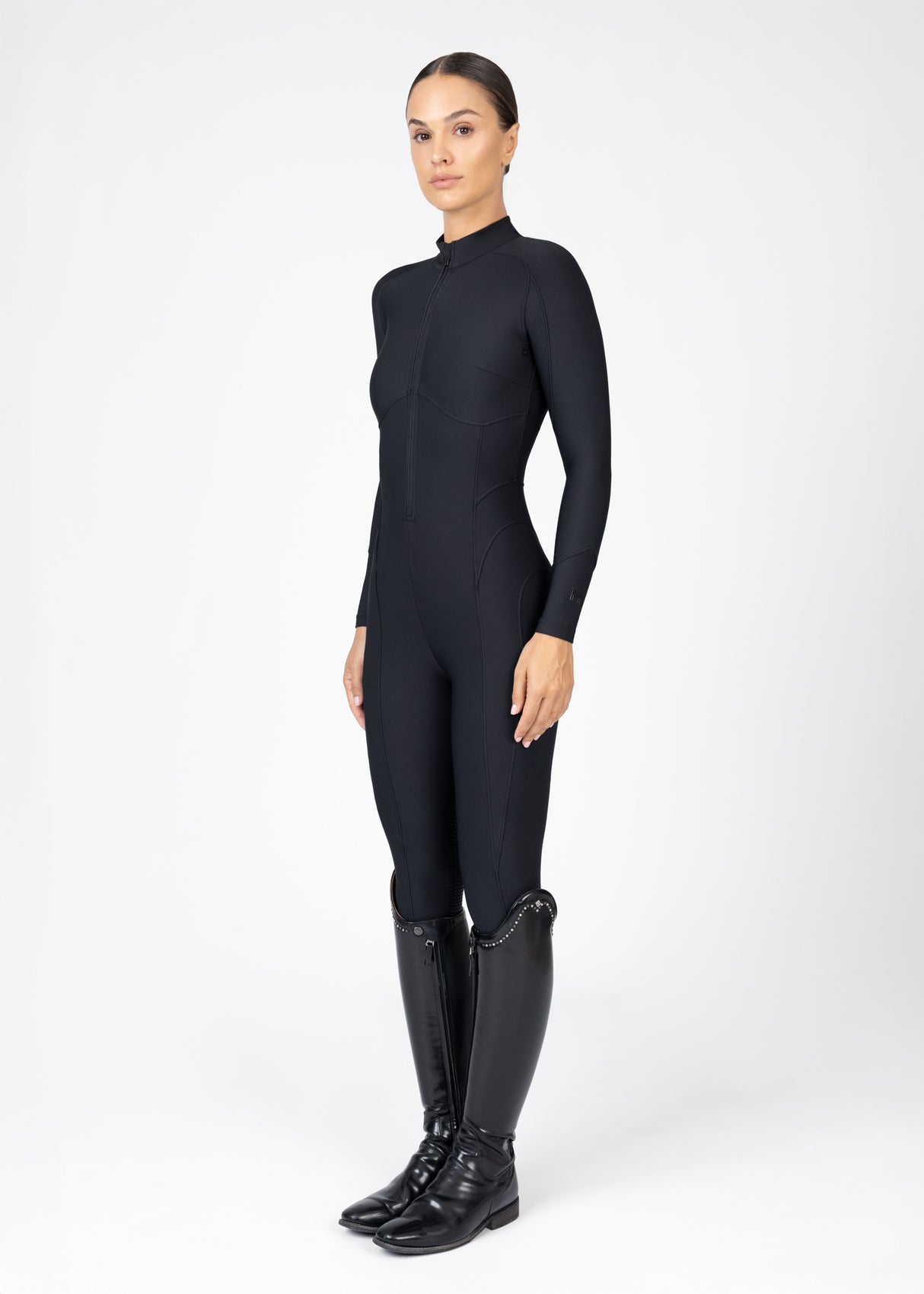 Maximilian Femme Riding Jumpsuit Black