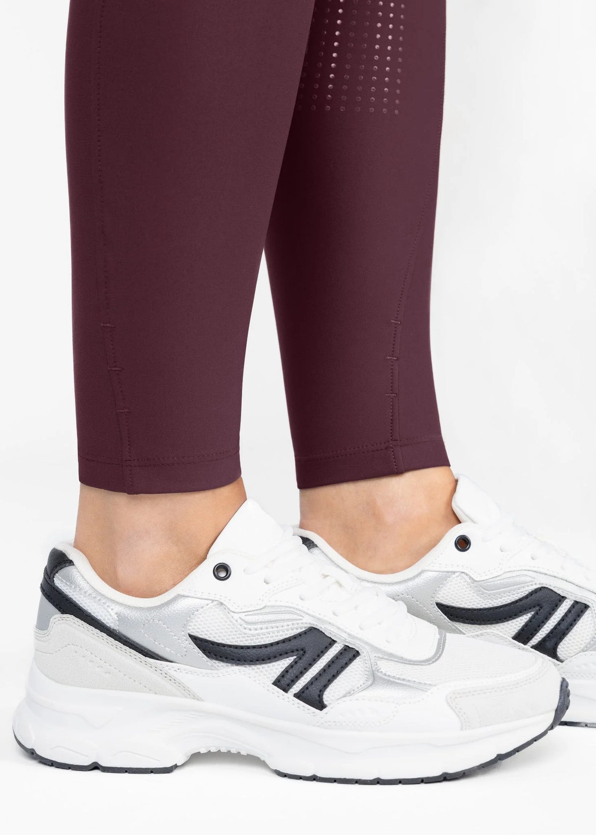 Maximilian Femme Riding Jumpsuit Burgundy