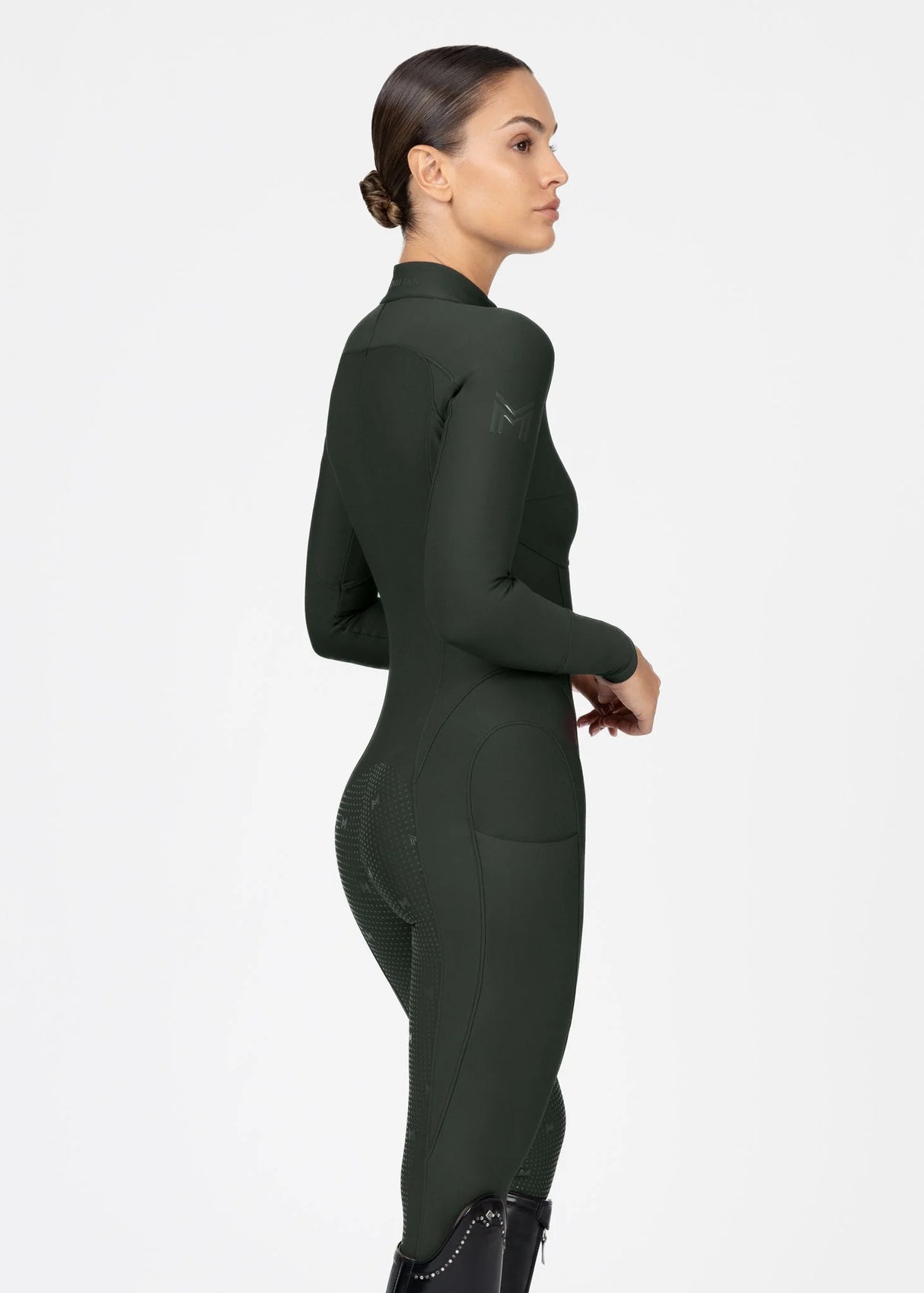 Maximilian Femme Riding Jumpsuit Hunter Green