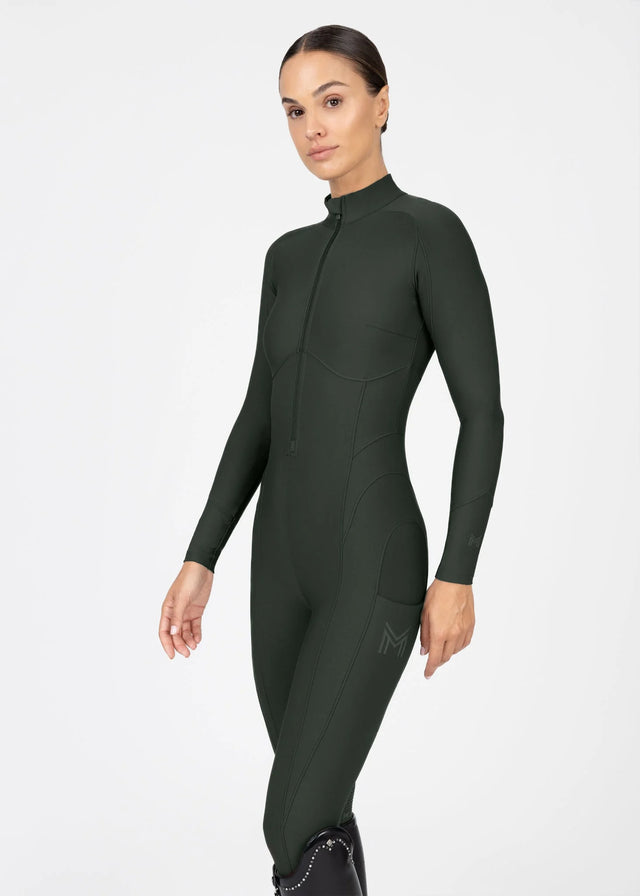 Maximilian Femme Riding Jumpsuit Hunter Green