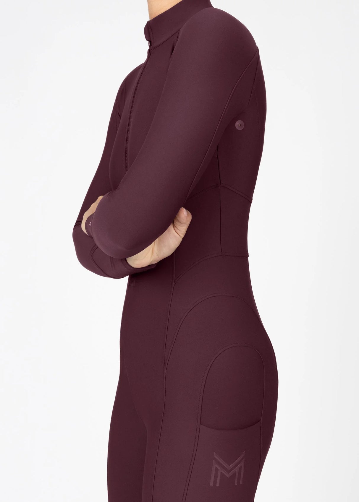 Maximilian Femme Riding Jumpsuit Burgundy
