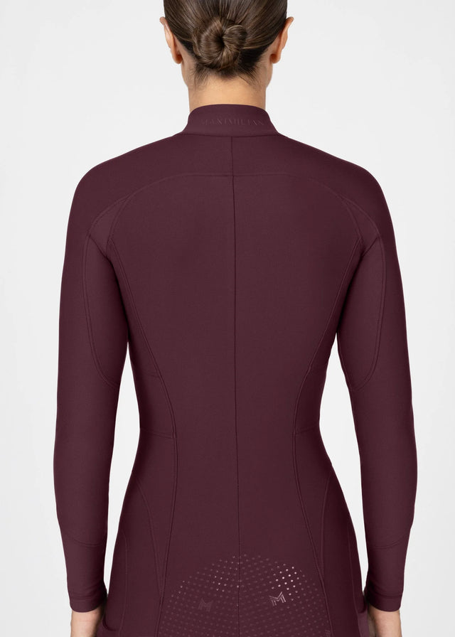 Maximilian Femme Riding Jumpsuit Burgundy