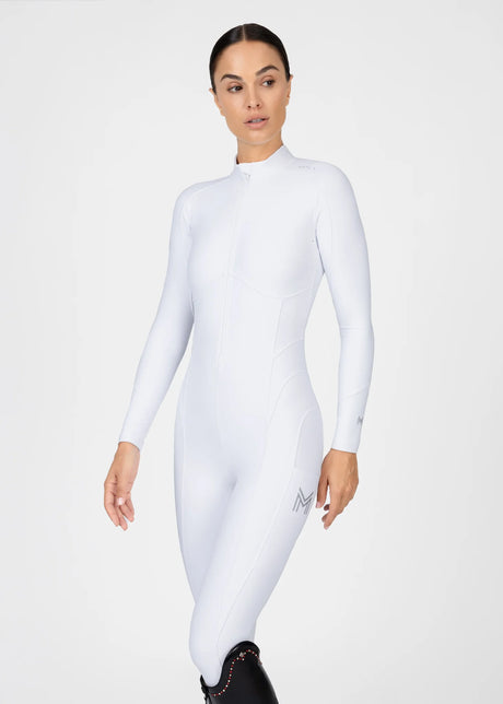 Maximilian Femme Riding Jumpsuit White