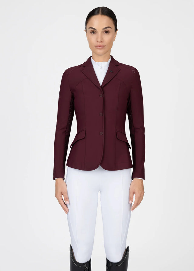Maximilian Femme Riding Jumpsuit White
