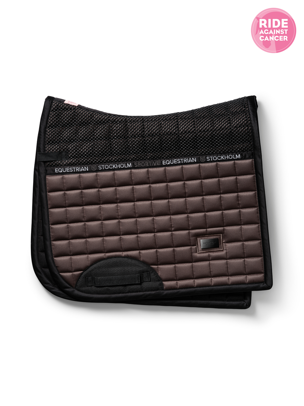 Equestrian Stockholm Dressage Saddle Pad Sportive Modern Mocha