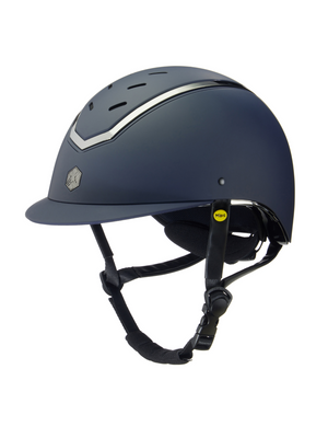 Charles Owen Kylo Helmet Navy Matte/Pewter
