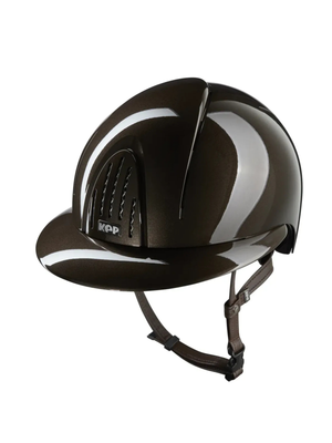 KEP Smart Nova Helmet Metal Polish Brown