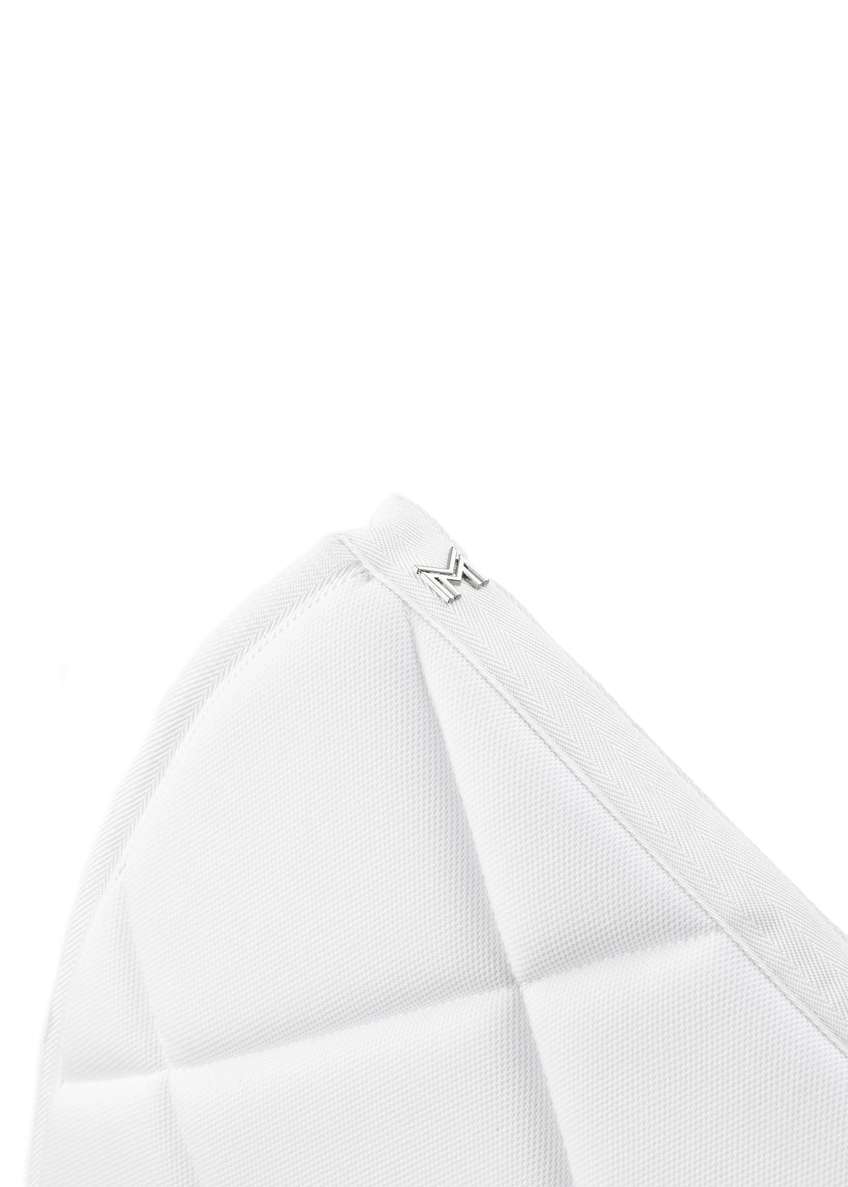 Maximilian Crew Jump Saddle Pad White