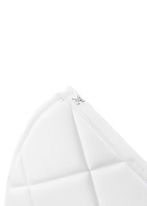 Maximilian Crew Jump Saddle Pad White