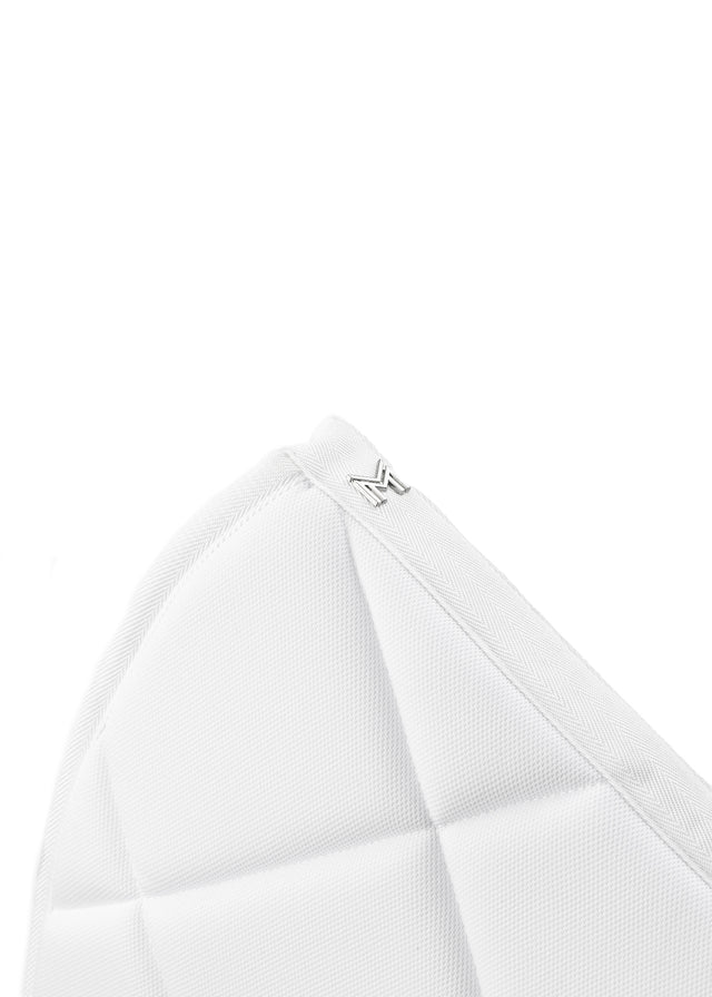 Maximilian Crew Jump Saddle Pad White