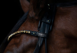 Utzon Equestrian Elegant Browband Gold