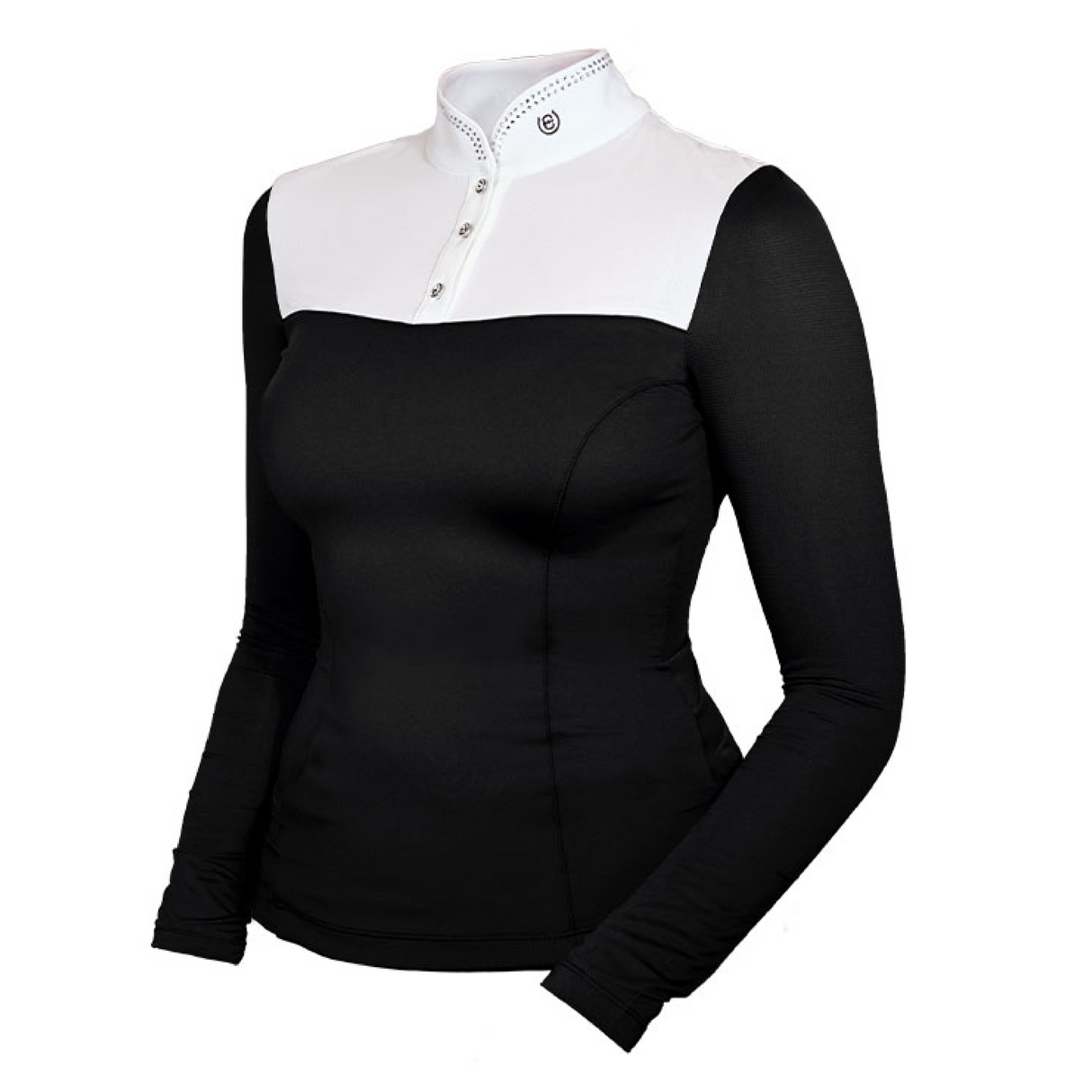 Equestrian Stockholm Revenew Long Sleeve Competition Top Black Edition