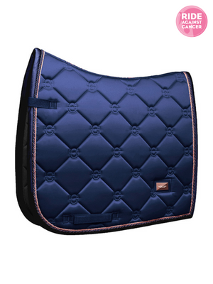 Equestrian Stockholm Dressage Saddle Pad Lagoon Blush