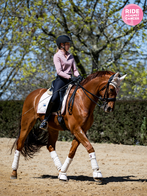 Equestrian Stockholm Ear Bonnet Desert Rose