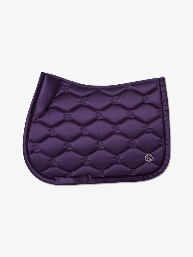 PS of Sweden Ruffle Jump Saddle Pad Eclipse Purple