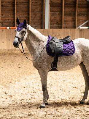 PS of Sweden Ruffle Jump Saddle Pad Eclipse Purple