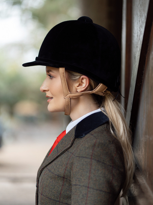 Charles Owen Fian Helmet Black