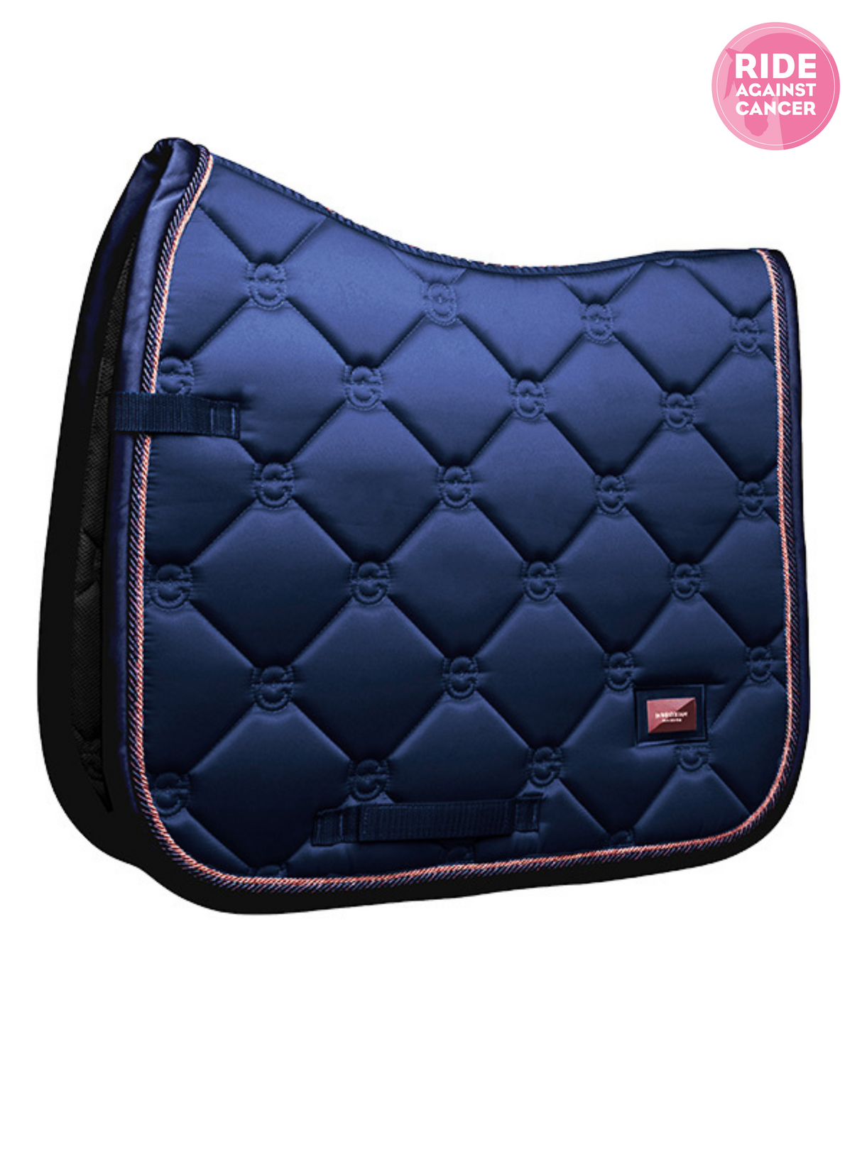 Equestrian Stockholm Dressage Saddle Pad Lagoon Blush