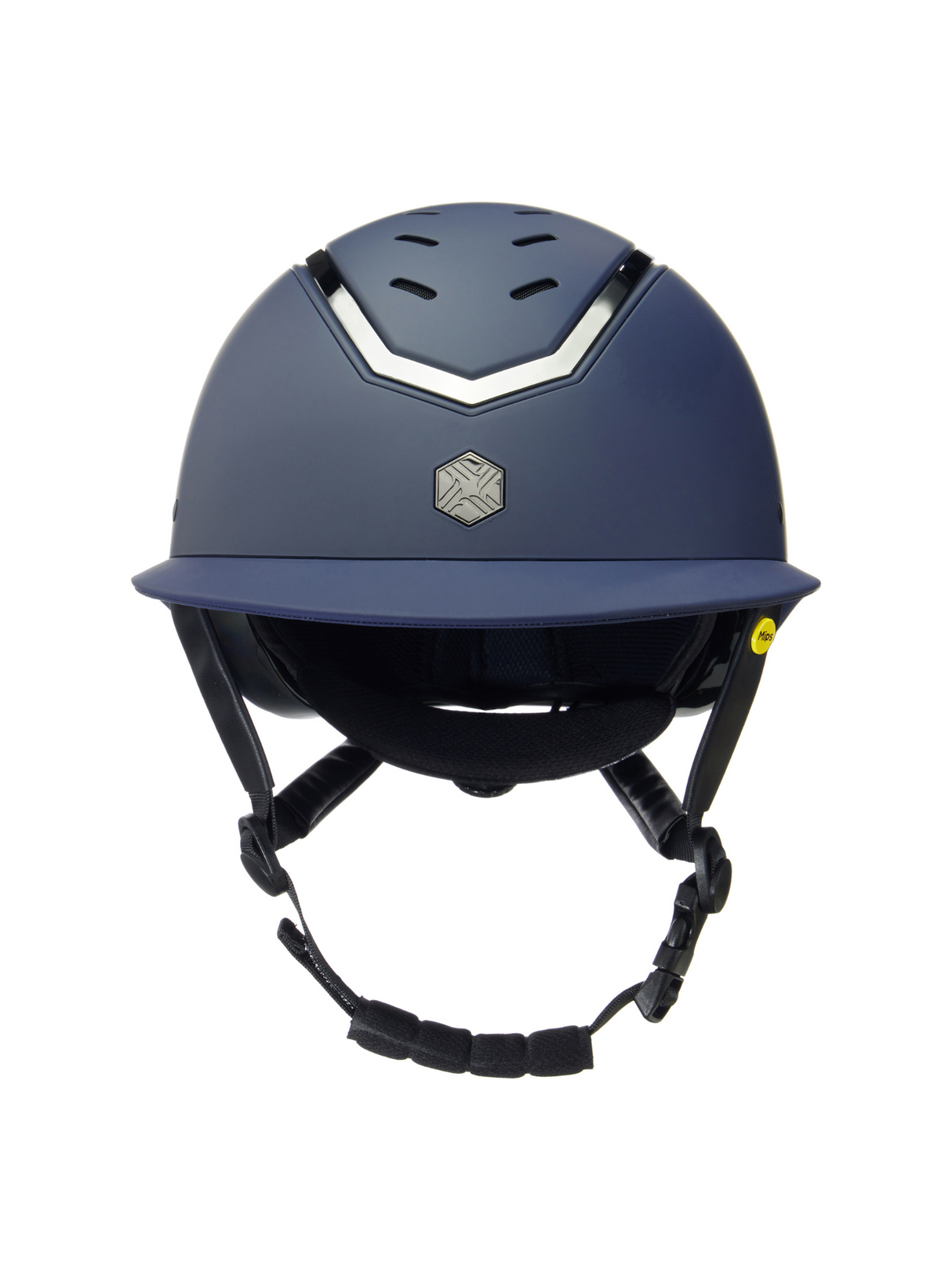 Charles Owen Kylo Helmet Navy Matte/Pewter