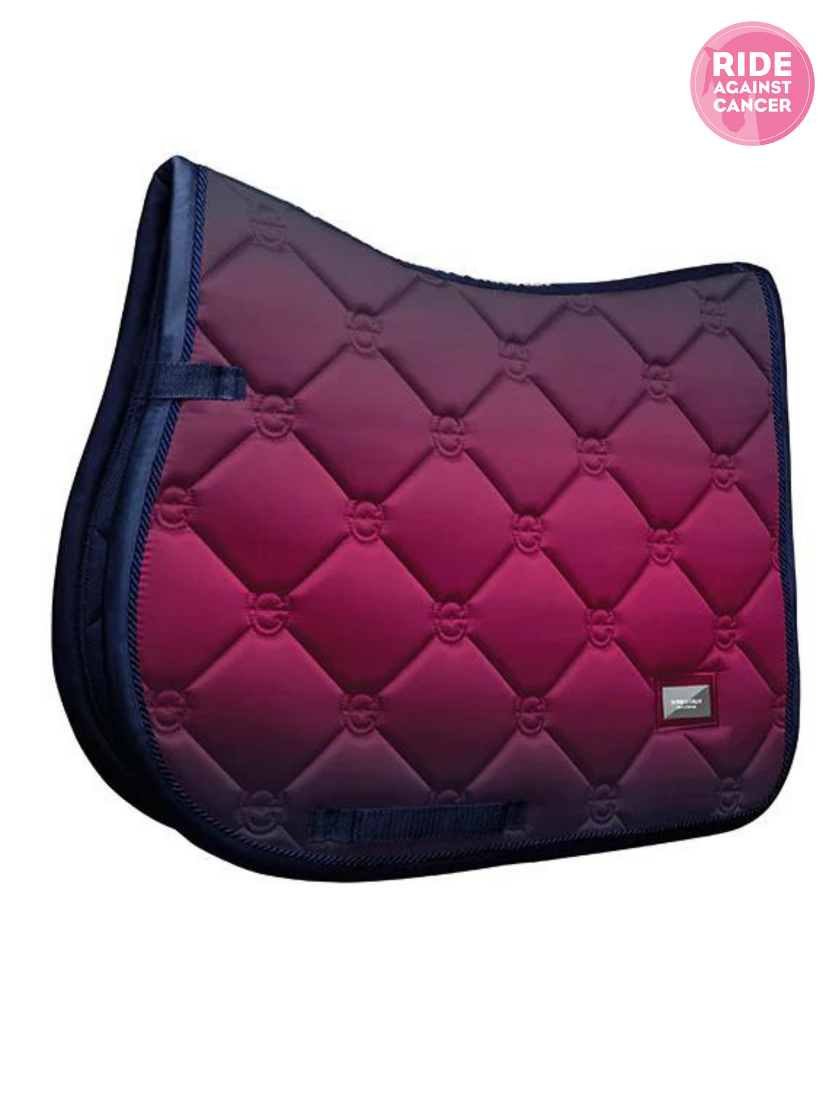 Equestrian Stockholm Jump Saddle Pad Faded Fuchsia