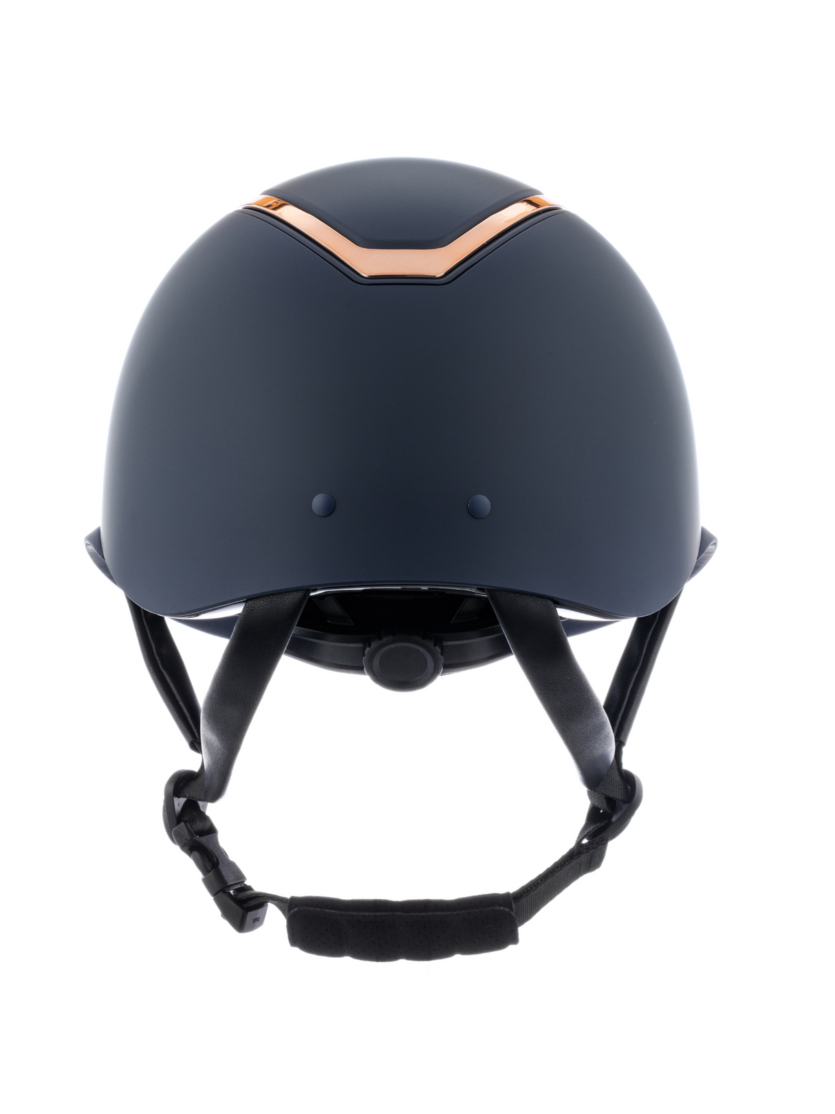 Charles Owen Kylo Helmet Navy Matte/Rose Gold