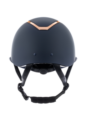 Charles Owen Kylo Helmet Navy Matte/Rose Gold
