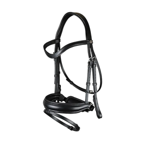 Dy'on Matte Large Crank Noseband Bridle With Flash