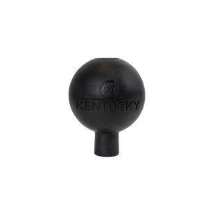 Kentucky Horsewear Rubber Ball Lead & Wall Protection Black