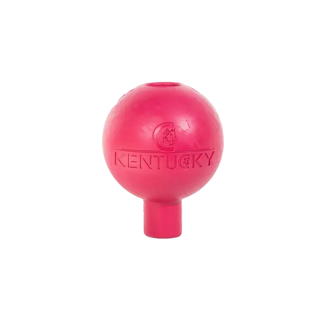 Kentucky Horsewear Rubber Ball Lead & Wall Protection Pink