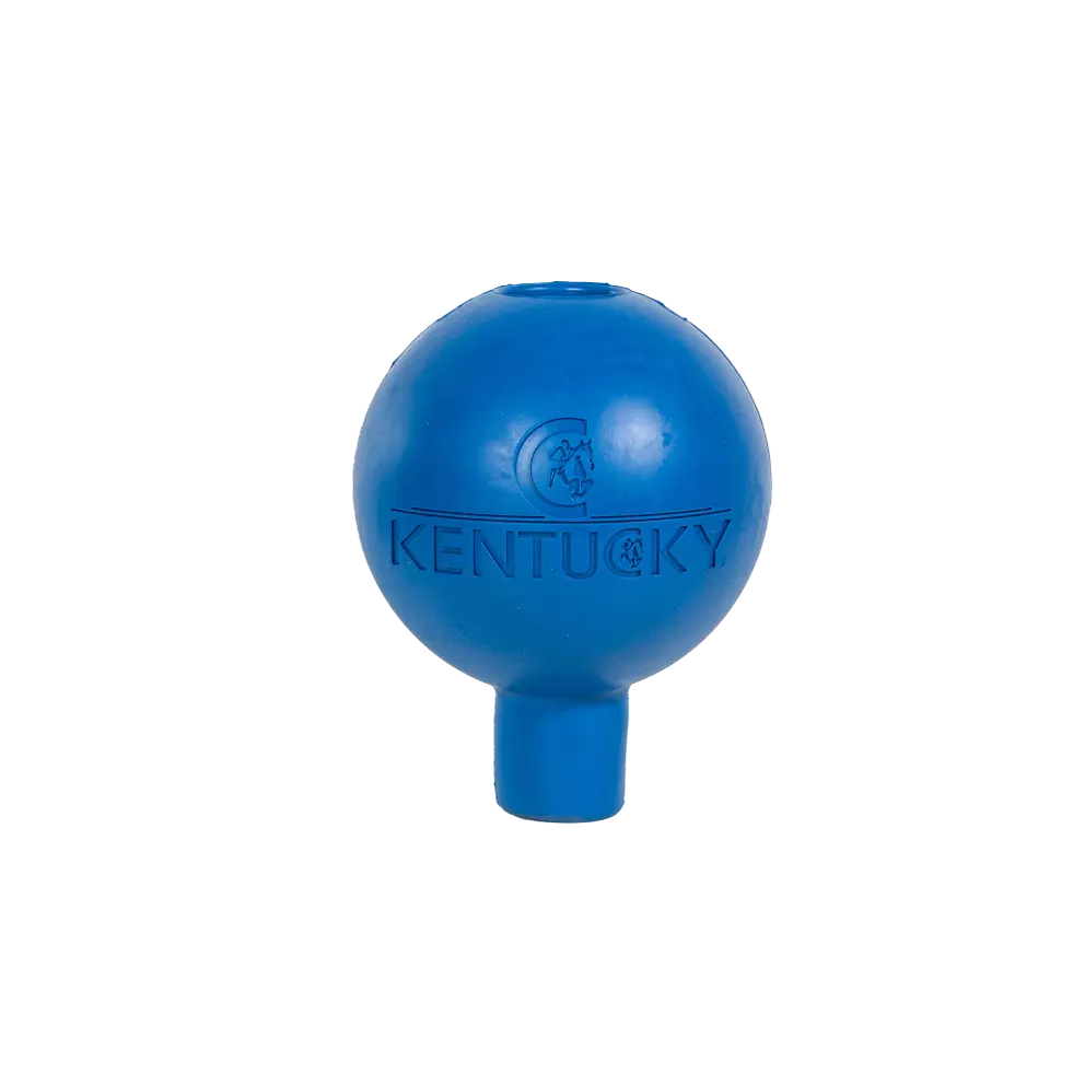 Kentucky Horsewear Rubber Ball Lead & Wall Protection Royal Blue