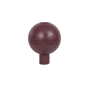 Kentucky Horsewear Rubber Ball Lead & Wall Protection Bordeaux