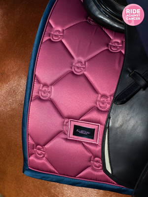 Equestrian Stockholm Dressage Saddle Pad Timeless Rose