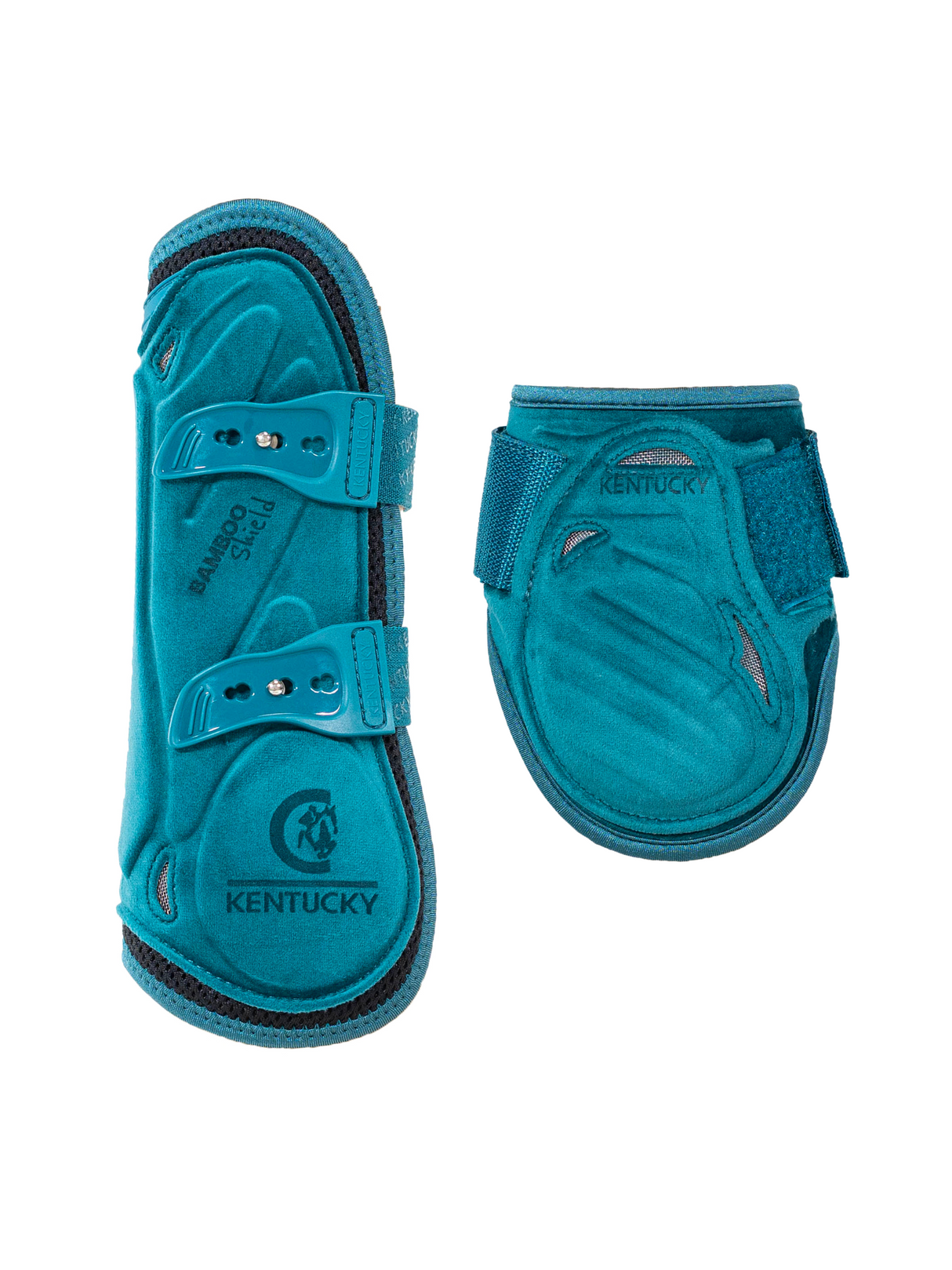 Kentucky Velvet Bamboo Tendon & Fetlock Boots Emerald