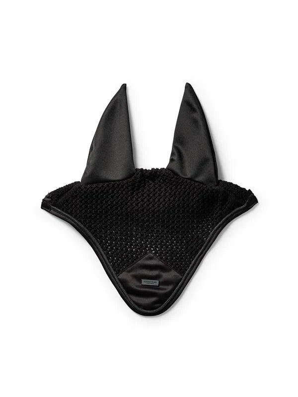 Equestrian Stockholm Ear Bonnet Modern Black