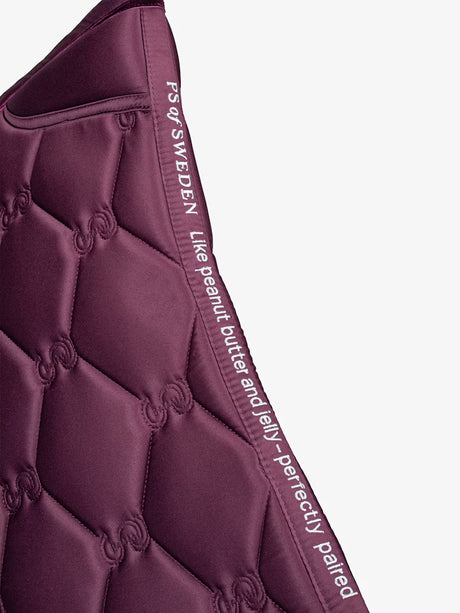 PS of Sweden Ruffle Jump Saddle Pad Plum