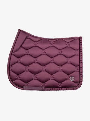 PS of Sweden Ruffle Jump Saddle Pad Plum