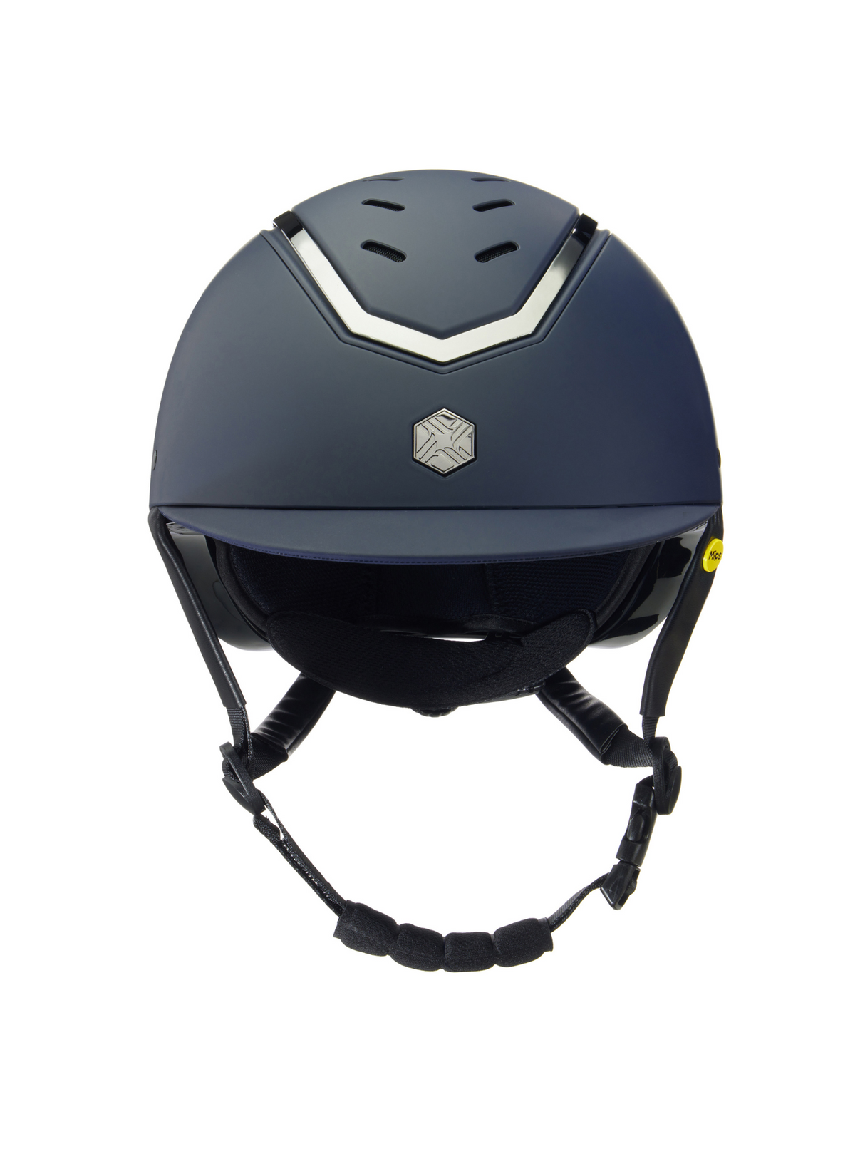 Charles Owen Kylo Helmet Navy Matte/Pewter