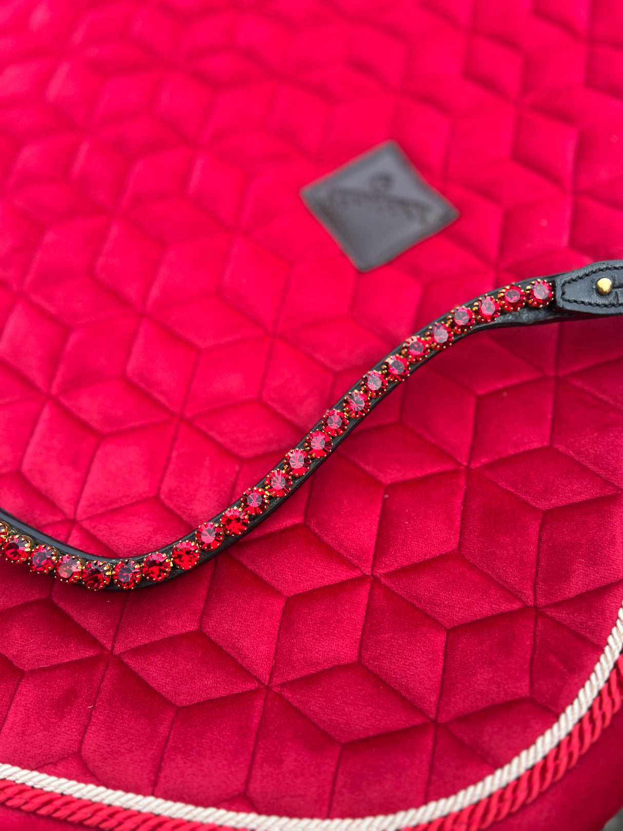 Utzon Equestrian Elegant Browband Love