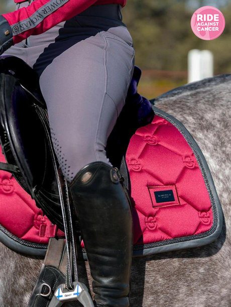 Equestrian Stockholm Jump Saddle Pad Wild Rose