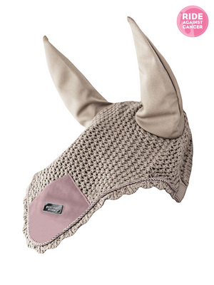 Equestrian Stockholm Ear Bonnet Desert Rose