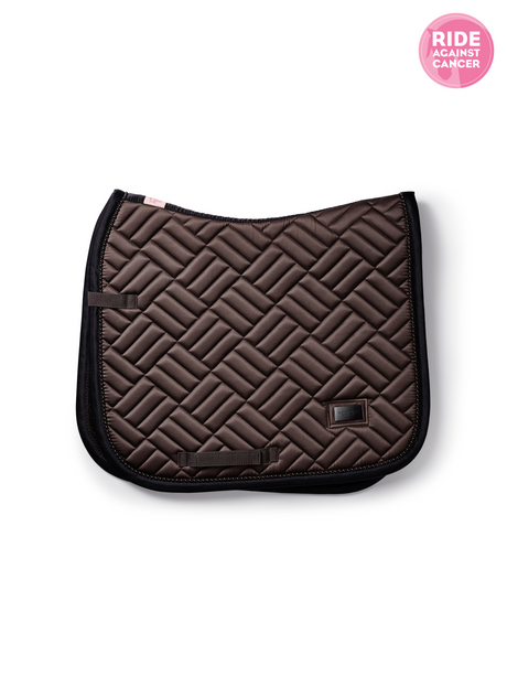 Equestrian Stockholm Dressage Saddle Pad Modern Mocha