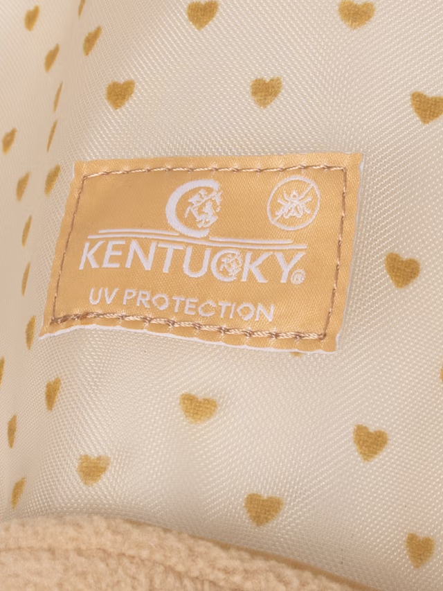 Kentucky Horsewear Fly Mask Heart Beige