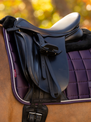 LeMieux Merino+ Loire Dressage Square Saddle Pad Juniper