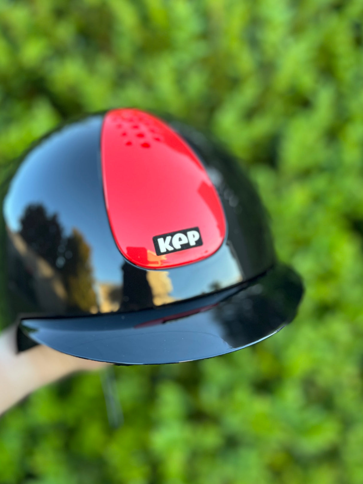KEP KEPPY Helmet Polish Black/Red