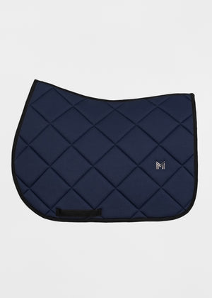 Maximilian Crew Jump Saddle Pad Navy