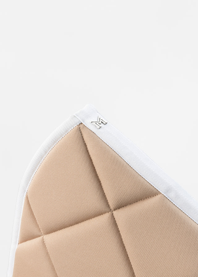 Maximilian Crew Dressage Saddle Pad Beige