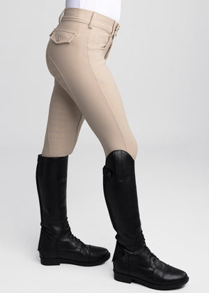 Maximilian Young Rider Reflection Breeches Beige